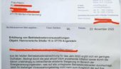 OBJAVA ZABRINUTOG GASTARBAJTERA: Živi u Nemačkoj i dobio papir na kome nisu dobre vesti (FOTO)