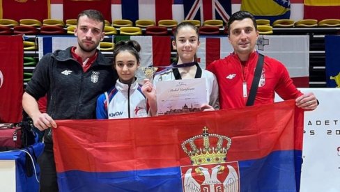 VRŠČANKA PRVA U EVROPI: Vanja Rankov osvojila zlato u tekvondu