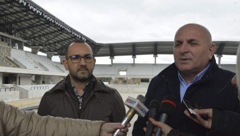 STADION PO UEFA STANDARDIMA NA PROLEĆE: Državni sekretar Ranđelović i gradonačelnik Petrović o ulaganjima u Loznici