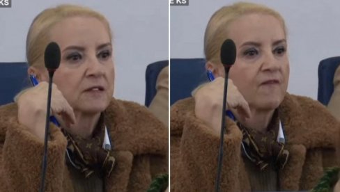 KAMERE SVE SNIMILE: Sebija Izetbegović žvakala žvaku na sednici Skupštine Kantona Sarajevo (VIDEO)
