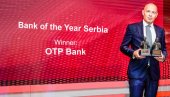 ОТП банка добитник је награде за најбољу банку у Србији престижног магазина The Banker