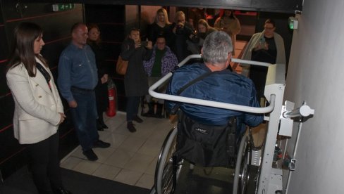 KULTURA BEZ BARIJERA: Još jedna javna ustanova u rumskoj opštini dostupna invalidima