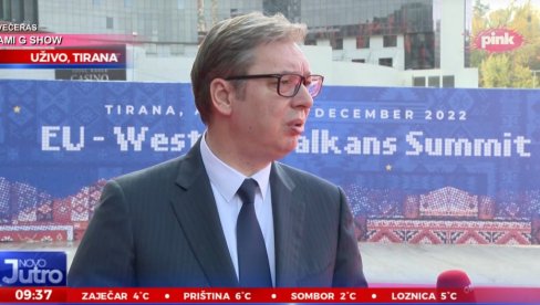 (UŽIVO) VUČIĆ U TIRANI: Predsednik sa najvišim zvaničnicima EU i domaćinom Edijem Ramom (VIDEO)