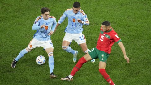 UŽIVO: MAROKO - ŠPANIJA: Neočekivana drama, penali odlučuju ko ide u četvrtfinale Svetskog prvenstva!