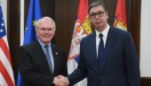 OTVOREN I KONKRETAN RAZGOVOR SA HILOM: Vučić se sastao sa američkim ambasadorom - Srbija jasna u odbrani svog naroda