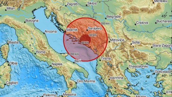 ХЕРЦЕГОВИНА СЕ ПОНОВО ТРЕСЛА: Нови земљотрес у близини Стоца
