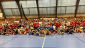 MALIŠANI OBORILI REKORD: U Novom Sadu održan humanitarni turnir u mini rukometu Gol za osmeh