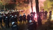 KRIVIČNA ZA JEDNU, PREKRŠAJNA PRIJAVA ZA 13 OSOBA: Uprava policije Crne Gore o incidentima na skupu u Podgorici