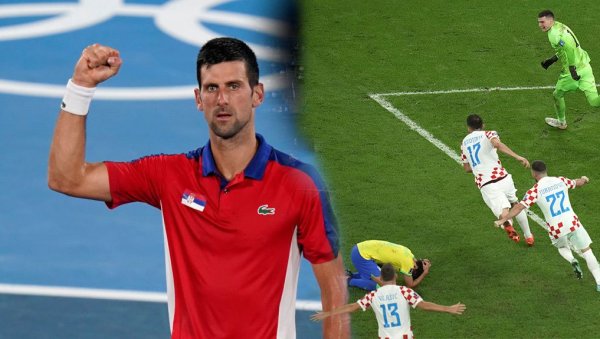 ХРВАТСКА СЛАВИ СРБИНА: Ђоковић изјавио да навија за Хрватску на Светском првенству и настао је хаос, отац морао да га брани!