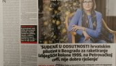 СРАМНА ИЗЈАВА НАТАШЕ КАНДИЋ: Суђење хрватским пилотима за Петровачку цесту није добро решење