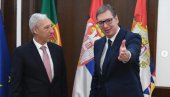 VELIKI DIPLOMATSKI JUBILEJ: Predsednik Vučić na sastanku sa šefom diplomatije Portugala (FOTO)