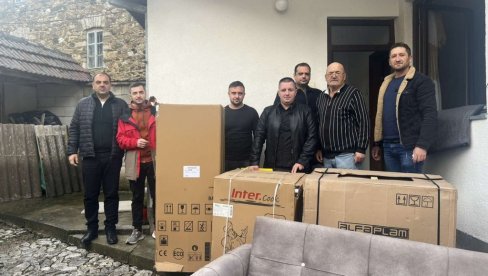 POMOĆ ZA ZIMU: Kancelarija za KiM donirala opremu za tri domaćinstva u opštini Prizren