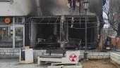 VATRENA STIHIJA ZAHVATILA I STANOVE: Pogledajte šta je ostalo - kafić u centru Vranja potpuno izgoreo (VIDEO)