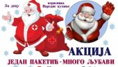 JEDAN PAKETIĆ, MNOGO LJUBAVI: Crveni krst u Paraćinu pozvao humaniste da doniraju za novogodišnje poklone