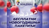 PODELA VAUČERA ZA BESPLATNE NOVOGODIŠNJE PAKETIĆE U OPŠTINI VOŽDOVAC