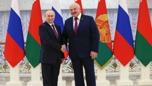 КООРДИНАЦИЈА ДВА НАЈБЛИЖА САВЕЗНИКА: Данас састанак Путина и Лукашенка