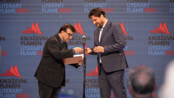 СЕРКАСУ УРУЧЕН ПЛАМЕН: Међународна награда коју додељује издавачка кућа Нова књига