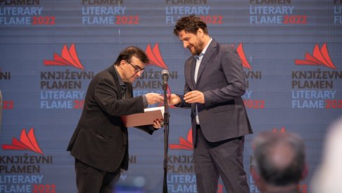 СЕРКАСУ УРУЧЕН ПЛАМЕН: Међународна награда коју додељује издавачка кућа Нова књига