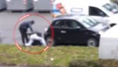 INCIDENT NA NOVOM BEOGRADU: Potukli se zbog parkiranja (VIDEO)