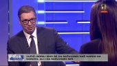 ВУЧИЋ НА ТВ ПРВА: Албанци се нису залетели 20 дана из два разлога