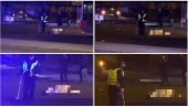 (UZNEMIRUJUĆE) JEZIVA SAOBRAĆAJNA NESREĆA U BEOGRADU: Autobus pregazio ženu na okretnici i usmrtio je na mestu (VIDEO)