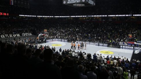 OBOREN REKORD GLEDANOSTI EVROLIGE: Ove sezone utakmicama prisustvovalo 2.668.148 gledalaca - Partizan ubedljivo najgledanija ekipa