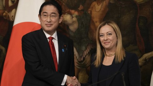 ITALIJA I JAPAN UNAPREĐUJU SARADNJU: Podižu odnose na nivo strateškog partnerstva