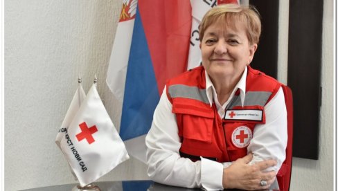 ПОПУСТ ЗА СТУДЕНТЕ ДОБРОВОЉНЕ ДАВАОЦЕ: Професор Ева Лончар, жена са најдужим волонтерским стажом у Црвеном крсту Новог Сада