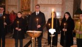 СРБИЈА НИЈЕ ЗАБОРАВИЛА: Вучић на помену поводом годишњице убиства Оливера Ивановића (ФОТО)