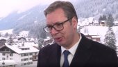 VUČIĆ: Davos postao klub istomišljenika, lažne optužbe protiv Srbije