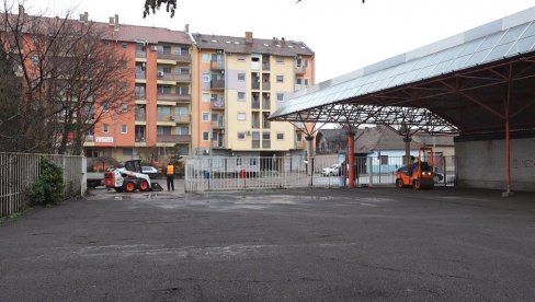 RADOVI U SUBOTICI: Parking kod autobuske stanice konačno bez rupa