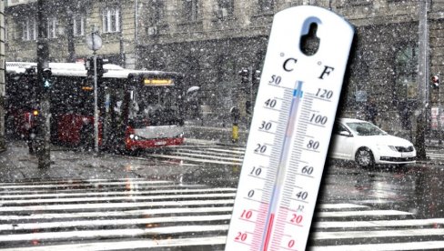 УПОЗОРЕЊЕ РХМЗ, НА СНАЗИ ЖУТИ МЕТЕОАЛАРМ: Временска прогноза за наредне дане, снег не престаје да пада