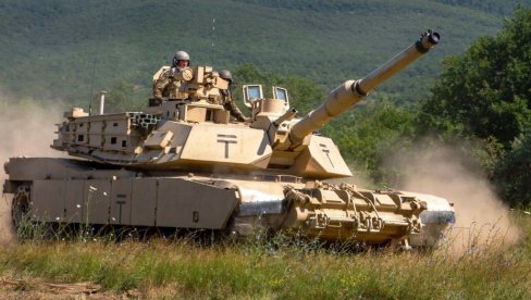 УКРАЈИНСКИ АБРАМСИ СПРЕМНИ ЗА КОНТРАОФАНЗИВУ: Руси издали приручник како уништити НАТО тенкове (ВИДЕО)