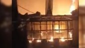 GORI U HERSONU: Uništen turski brod (VIDEO)
