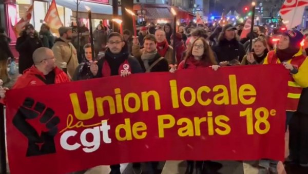 УСТАНАК МЛАДИХ ФРАНЦУЗА: Протест студената и ђака у Паризу