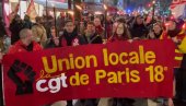 FRANCUZI SE BUNE: Širom zemlje održani protesti zbog povećanja starosne granice za odlazak u penziju (VIDEO)