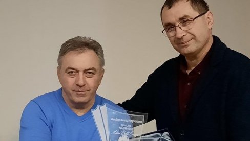 PRVI DOBITNIK PRIZNANJA MILAN BATA ERCEGAN: Nagradu poneo Željko Trajković