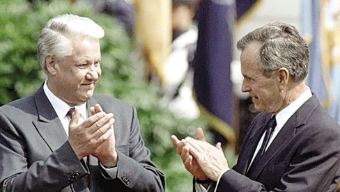 ПРЕ 30 ГОДИНА ПРИЧАЛИ О УКРАЈИНИ: Откривени стенограми разговора Јељцина и Буша - Помињао се "југословенски сценарио"
