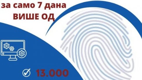 ДИГИTАЛИЗУЈМО СРБИЈУ: Премијерка поделила добре податке, у прошлој недељи регистровано више од 13.000 еГрађана