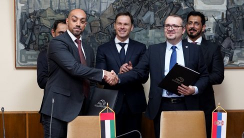 INTENZIVNIJA SARADNJA: Srbija i Ujedinjeni Arapski Emirati potpisali sporazum