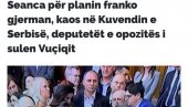 PRIŠTINSKI MEDIJI SLAVE OPOZICIJU: Likuju zbog toga što su napali predsednika Vučića