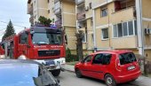 РУЧАК ЗАПАЛИО СТАН: Пожар у Улици Јанка Мишића у чукаричком насељу Беле воде