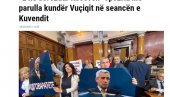 NASLOVNICE PUNE TUČE I HAOSA: Prištinski mediji slavili opoziciju zbog incidenata koje su pravili u Skupštini