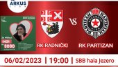 RADNIČKI I PARTIZAN IGRAJU ZA MILICU: Derbi ARKUS lige ima i humanitarni karakter, jer se skuplja novac za mladu rukometašicu