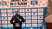 PARAĆINAC NA BEOGRADSKOM POLUMARATONU: Profesor Saša Petrović večeras istrčao 21 kilometar