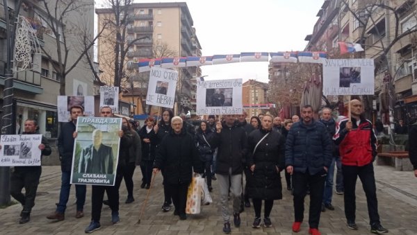ДРАСТИЧНО ПОГОРШАНО ЗДРАВСТВЕНО СТАЊЕ СЛАЂАНА ТРАЈКОВИЋА: Породица и пријатељи ухапшеног Србина сутра протестују у Приштини