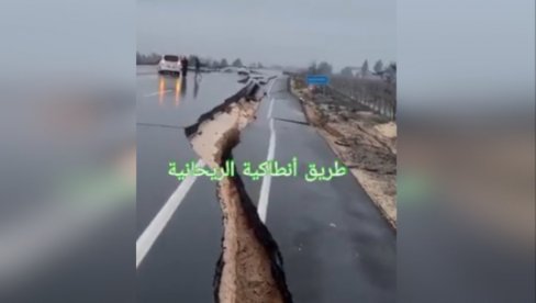 ZEMLJOTRES UNIŠTIO INFRASTRUKTURU ŠIROM TURSKE: Putevi pukli na delove, pista uništena (VIDEO)