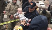 ČUDO U TURSKOJ: Sedmomesečna beba spasena u Turskoj 140 sati posle zemljotresa