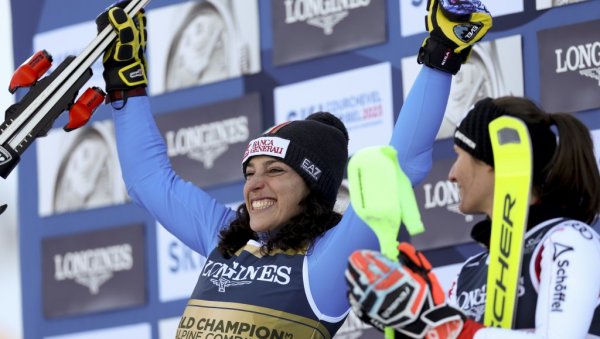 ШИФРИН ОСТАЛА БЕЗ ЗЛАТА: Брињоне светска шампионка у комбинацији (ФОТО)