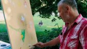 SLIKE „LEPE, ŠARENE“: Izložba novosadskog umetnika Vladislava Šešlije u Američkom kutku